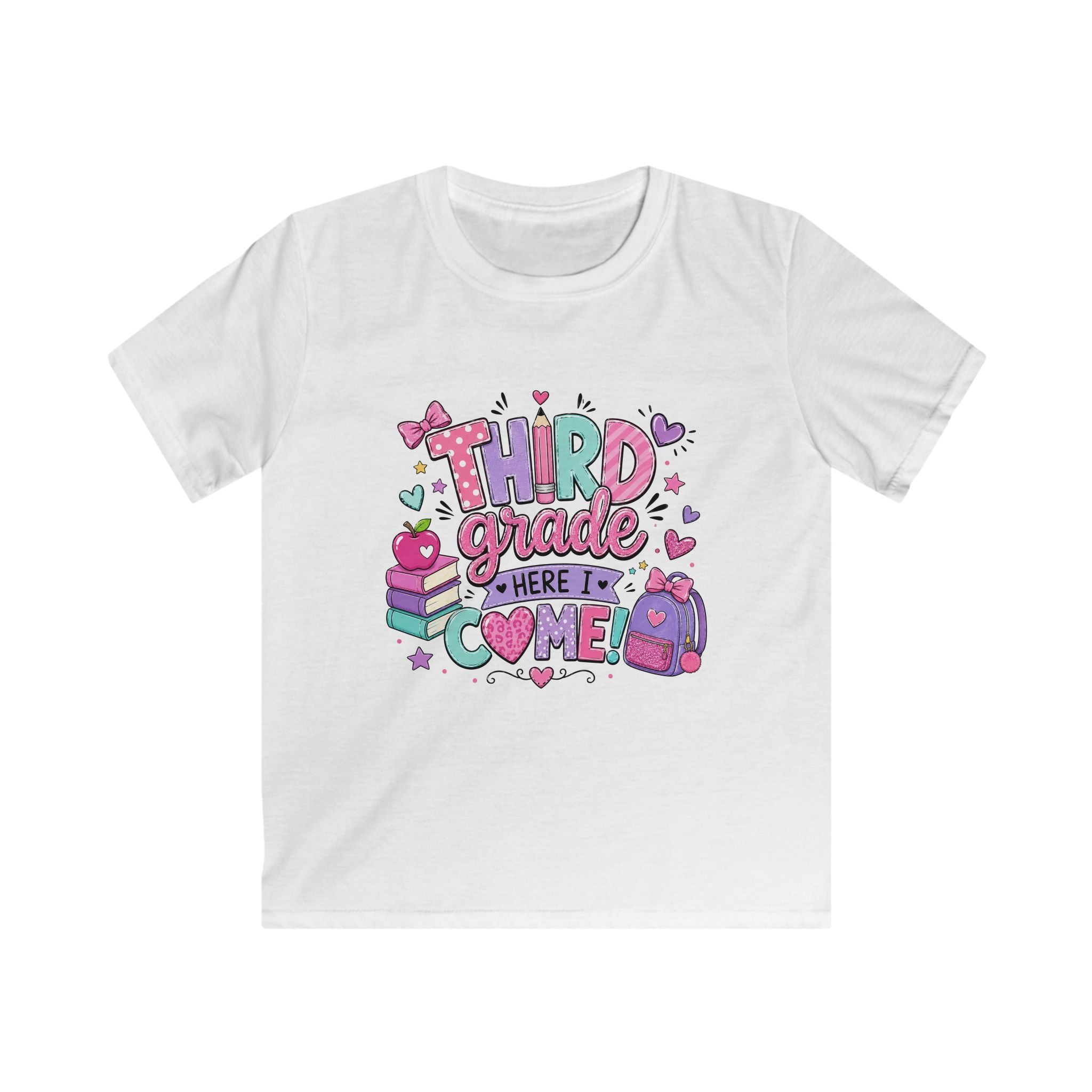 Girls Third Grade Back To School