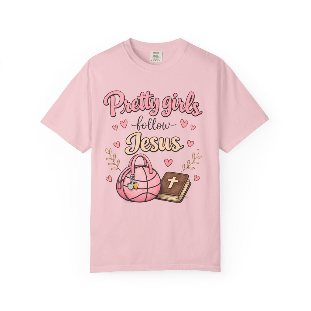 Pretty Girls Follow Jesus Graphic T-Shirt