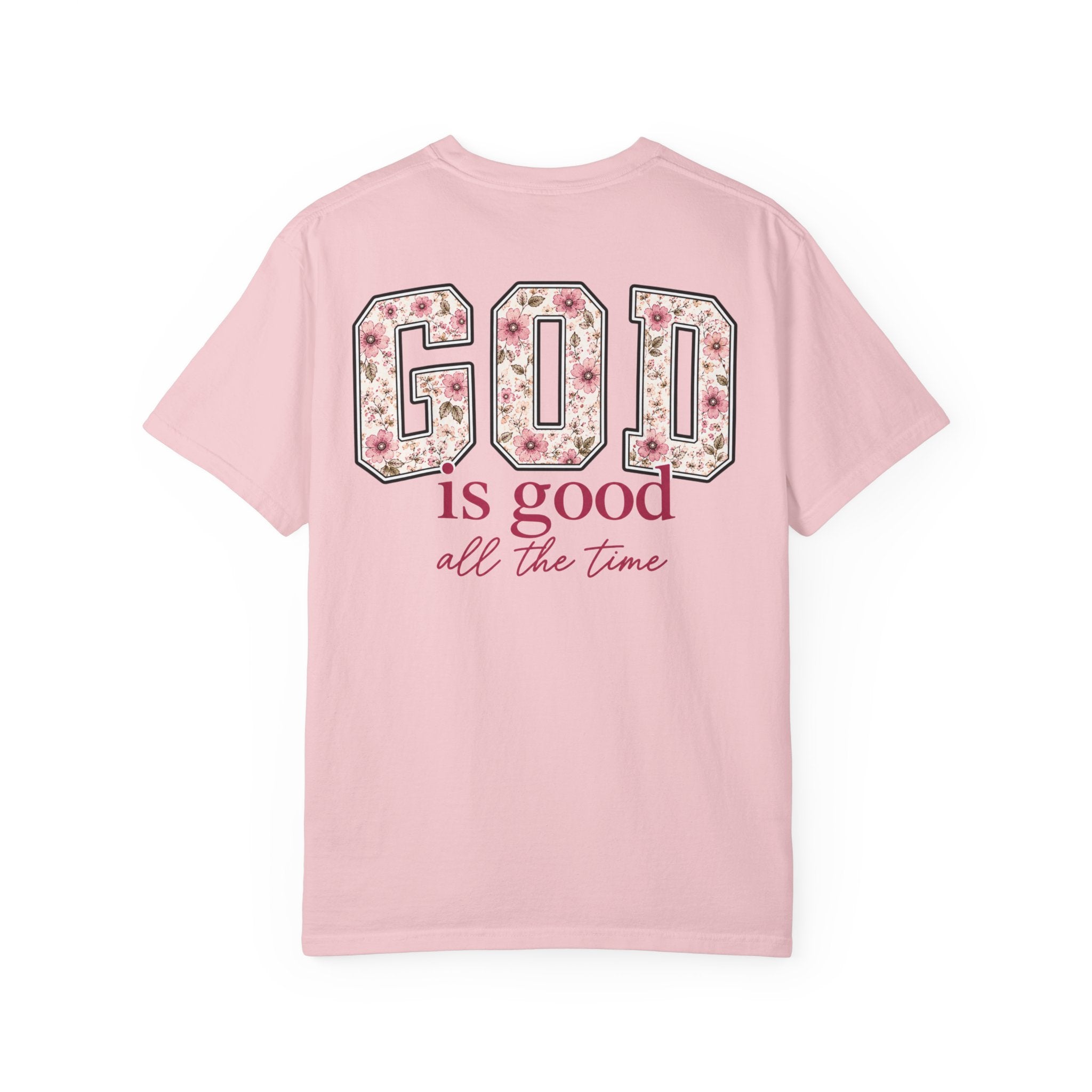 Floral God is Good T-shirt