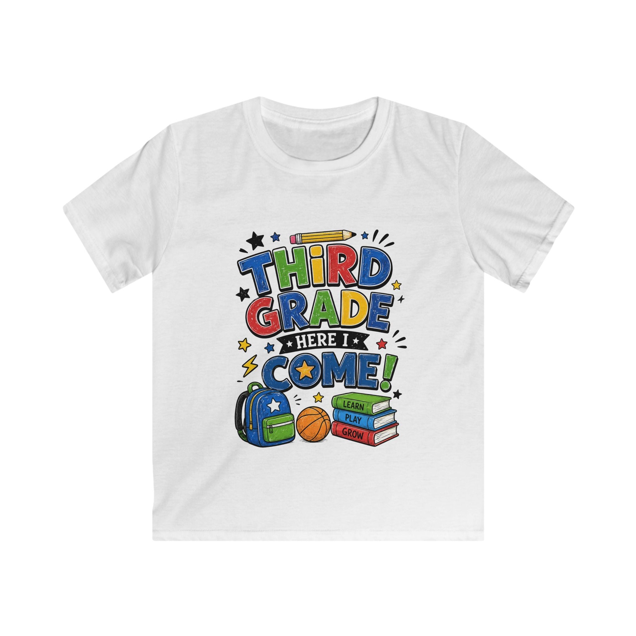 Boys Third Grade Shirt