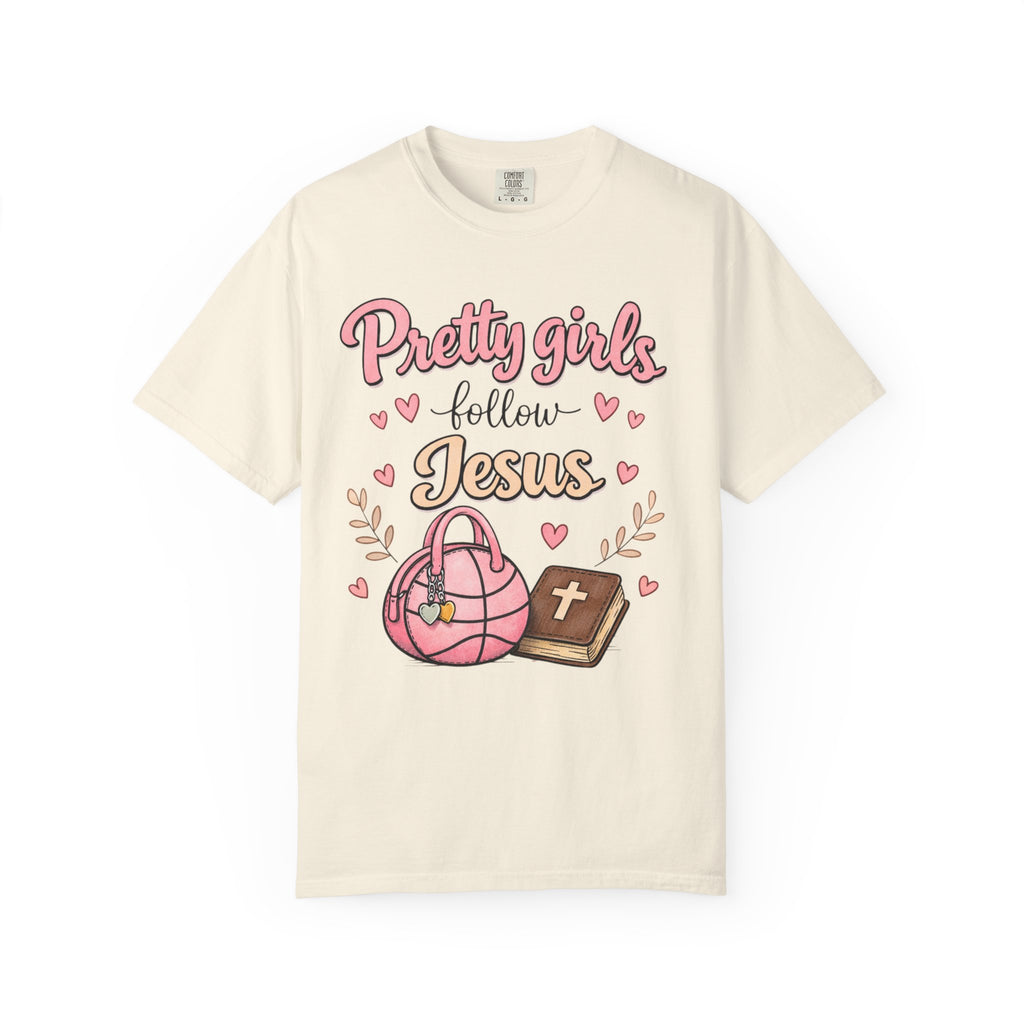 Pretty Girls Follow Jesus Graphic T-Shirt