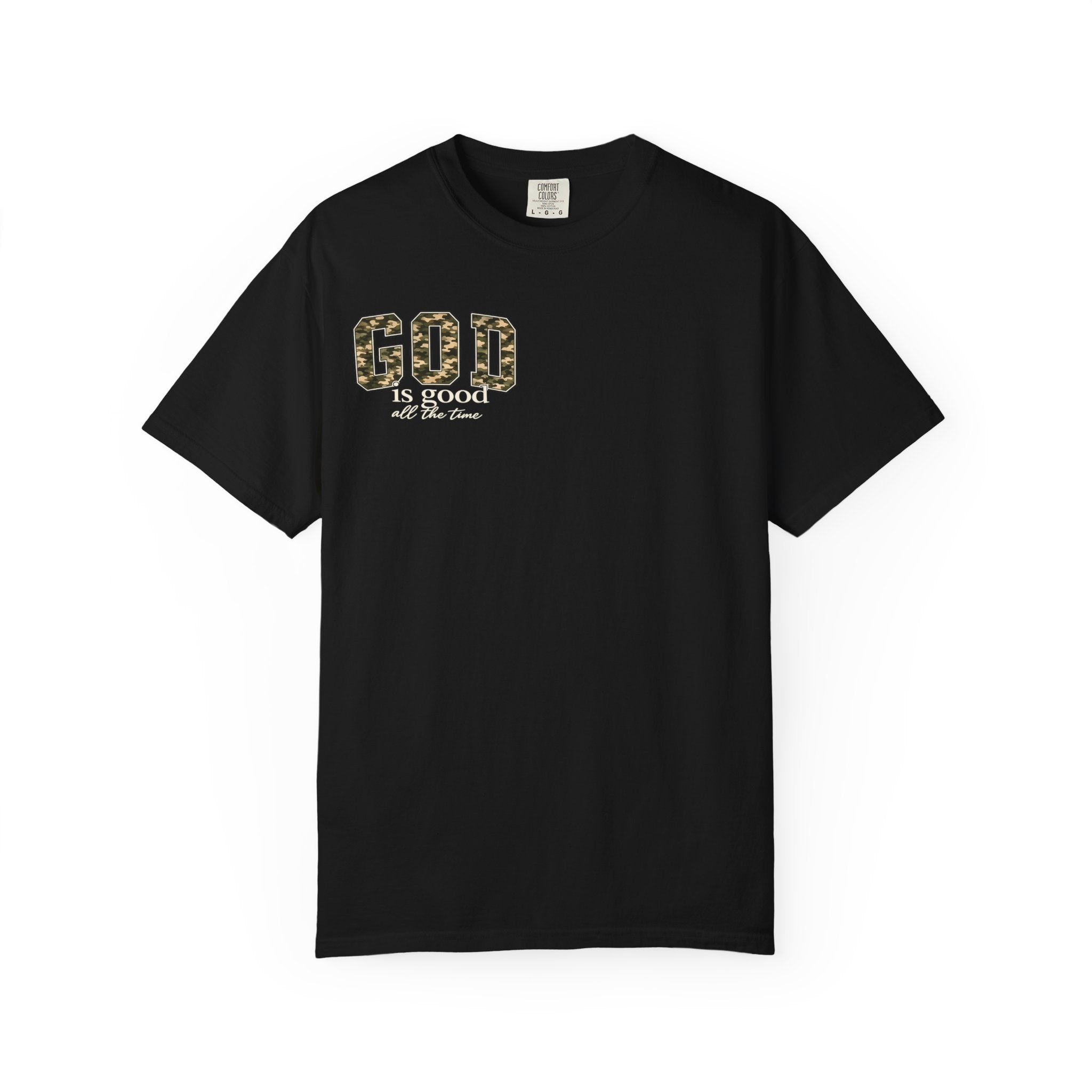 Camouflage God is Good T-shirt