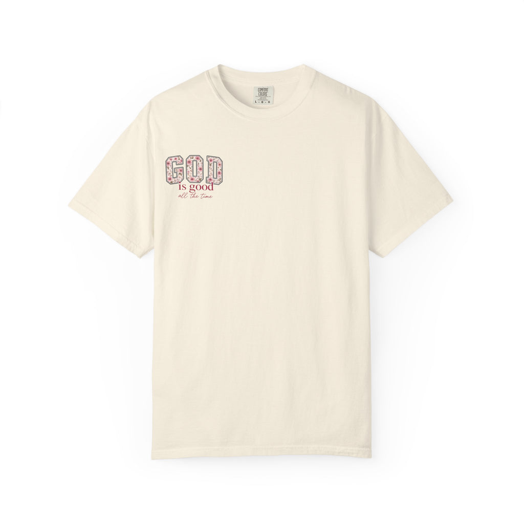 Floral God is Good T-shirt