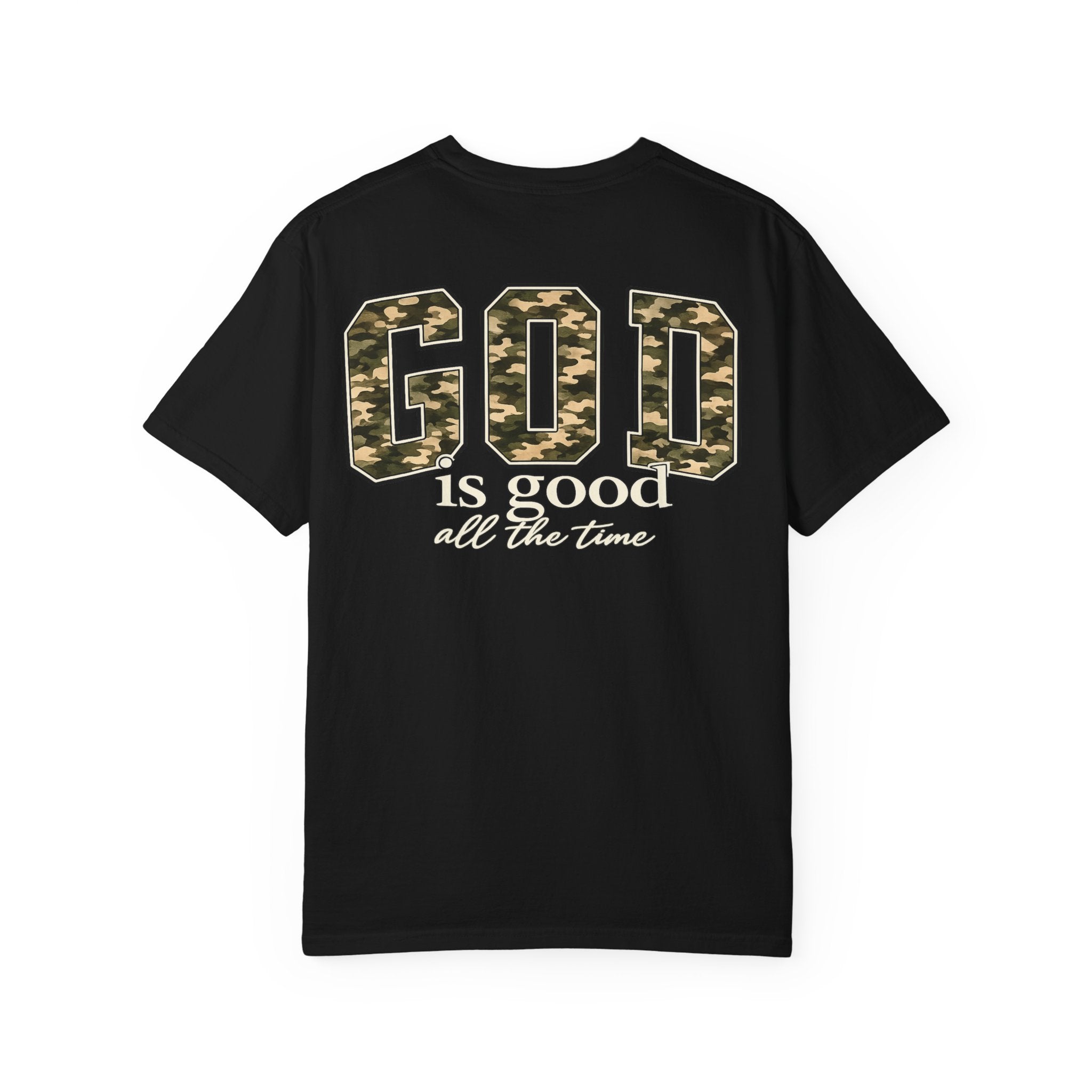 Camouflage God is Good T-shirt