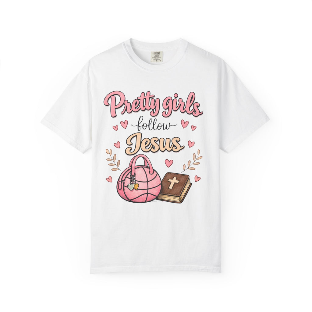 Pretty Girls Follow Jesus Graphic T-Shirt