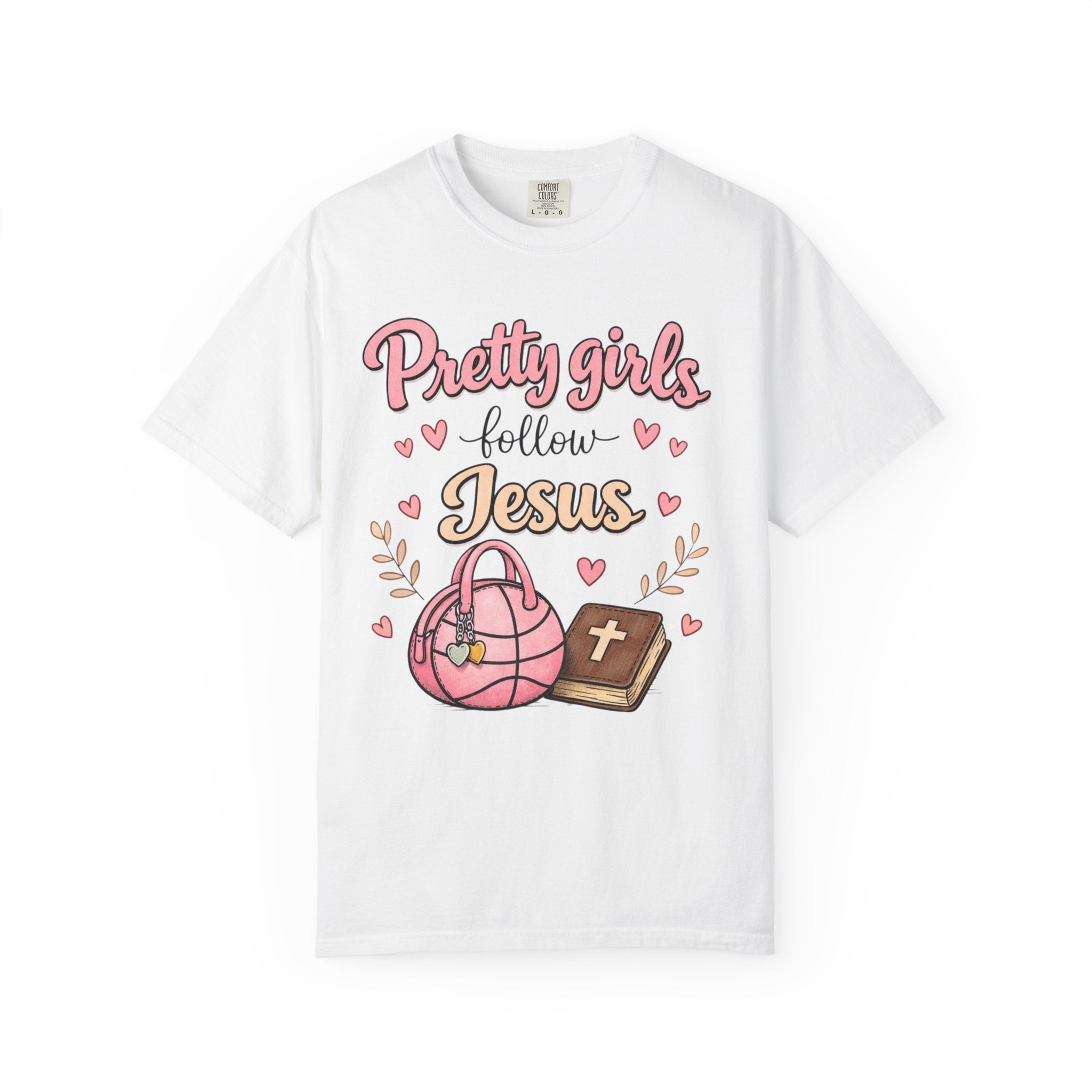 Pretty Girls Follow Jesus Graphic T-Shirt