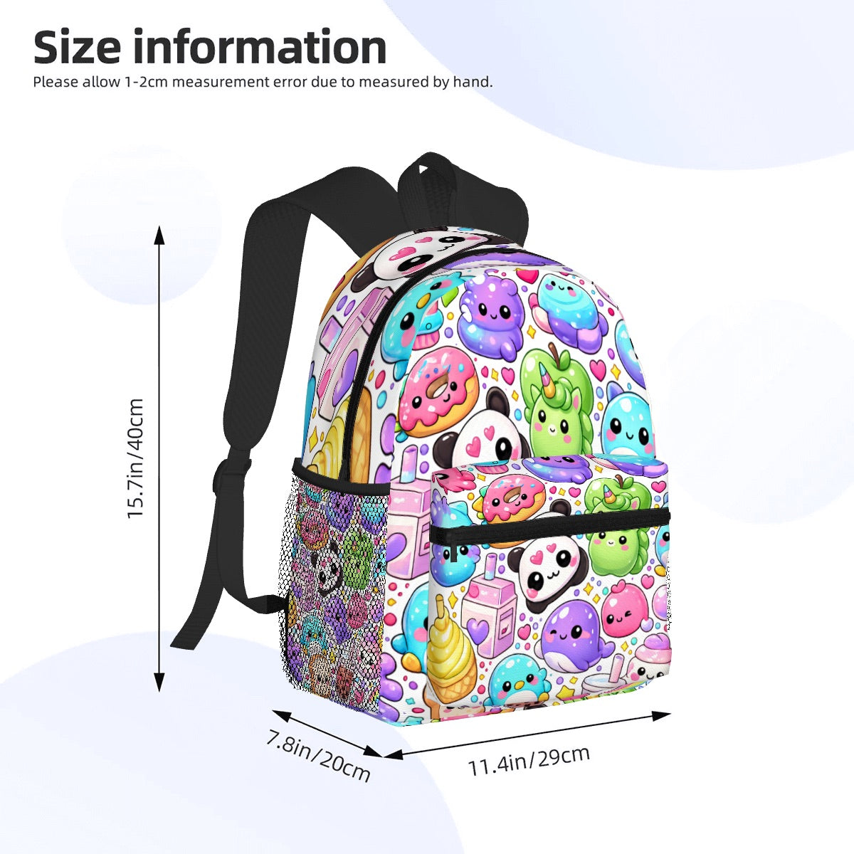 Colorful Squishy Backpack