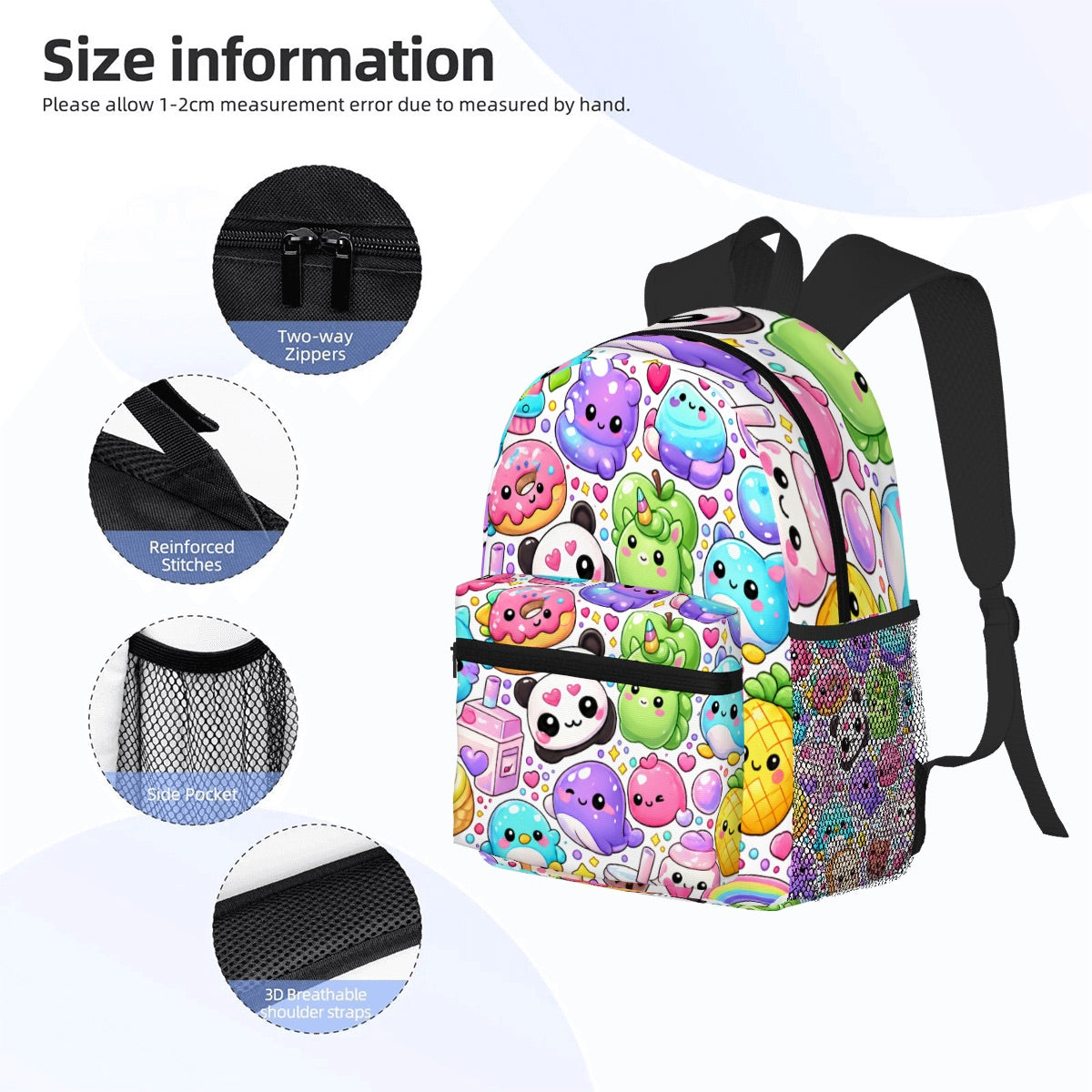 Colorful Squishy Backpack