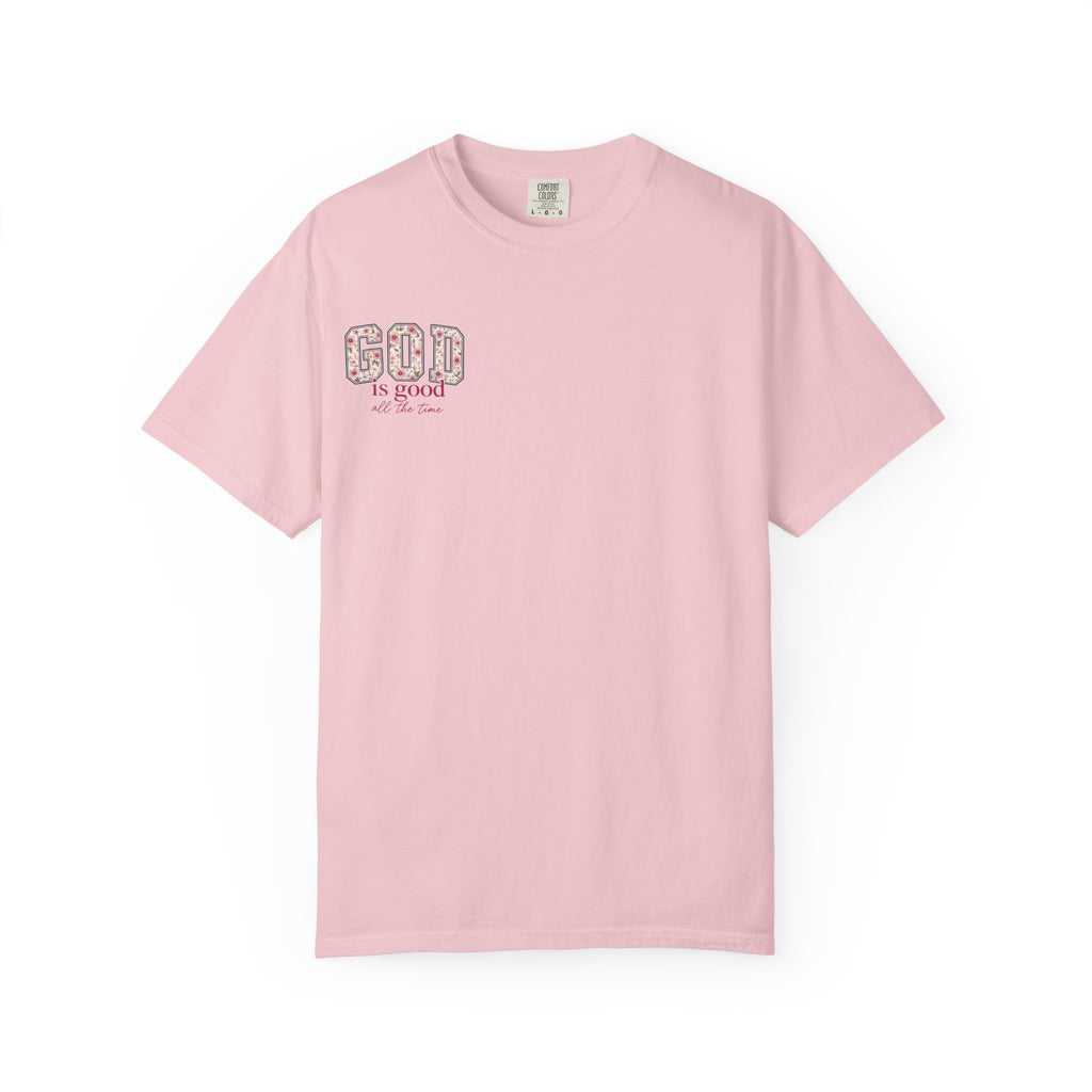 Floral God is Good T-shirt