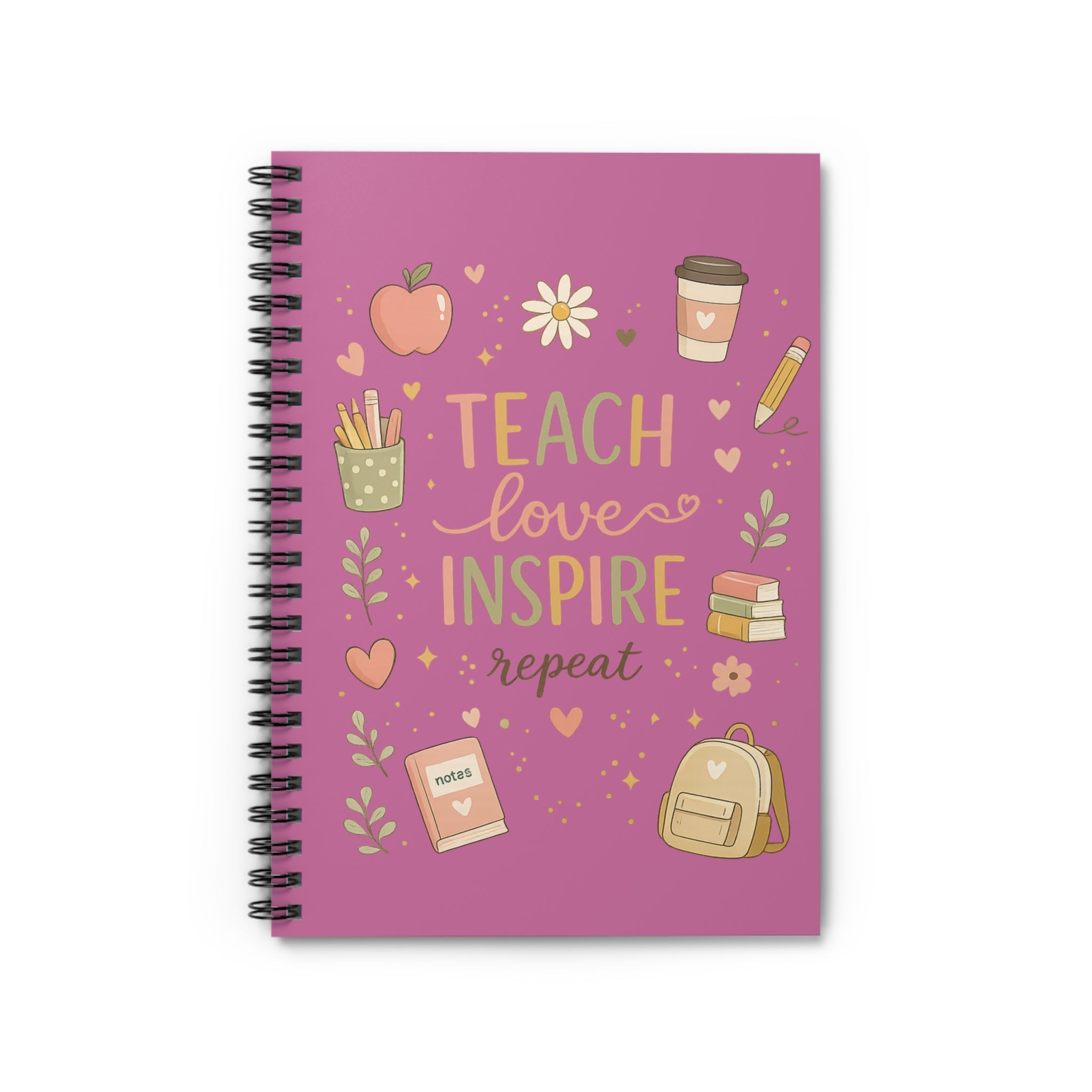 Spiral Notebook - Ruled Line