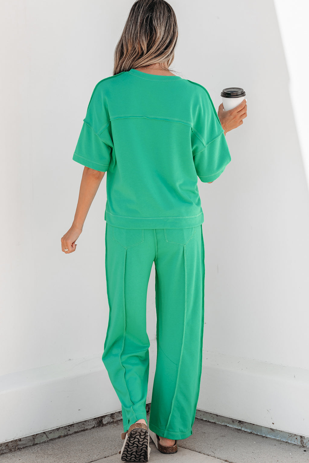 Boxy Tee and Barrel Pants Set