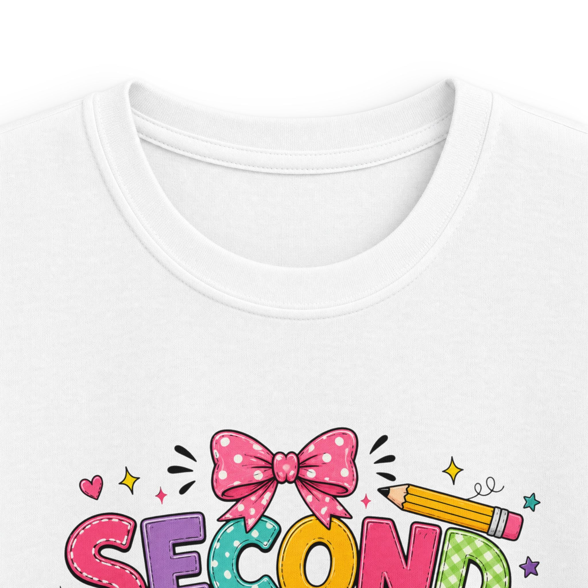 Girls Second Grade Back To School